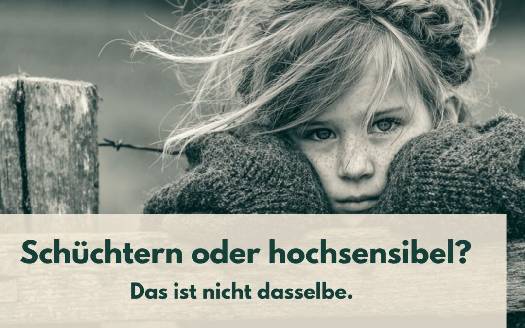 Hochsensibles Kind oder einfach schüchtern? Das ist nicht dasselbe.