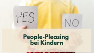 Hände, die Schilder mit "yes" und "no" hochhalten